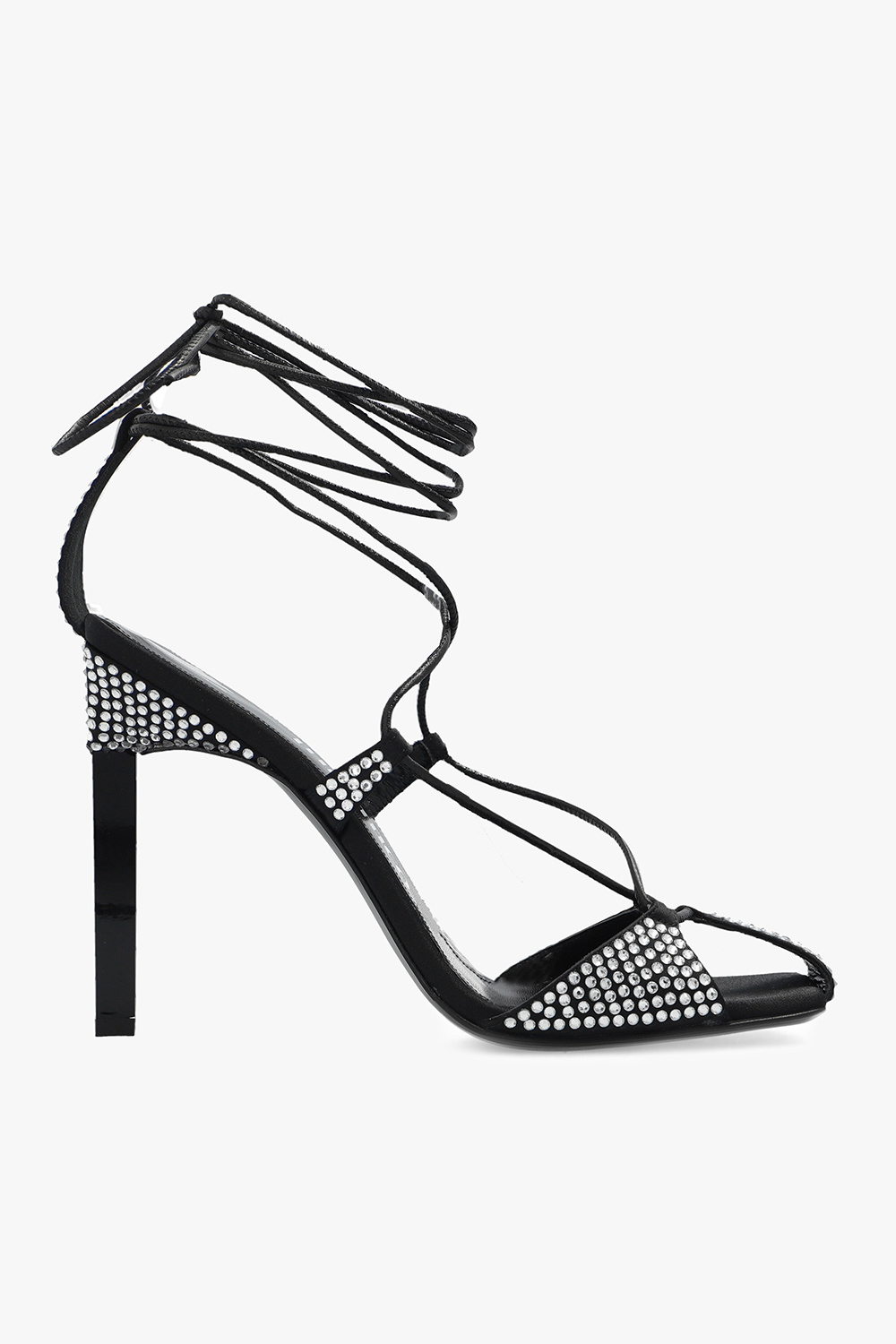 Black strappy clearance heels canada